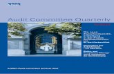 Audit Committee Quarterly · Audit Committee Quarterly III/2007 7 Als weitere Bereiche von Angaben unter den formblattartig darstellbaren Komponen- ten empﬁ ehlt die derzeitige