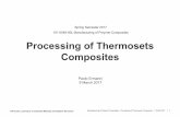 151-0548-FS2017-K3-PROCESSING THERMOSETS COMPOSITES - … · ETH Zurich, Laboratory ofComposite Materials andAdaptive Structures | | Paolo Ermanni 9 March 2017 Processing ofThermosets