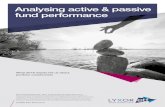 Analysing active & passive fund performance - lyxoretf.de ETF Active Passive... · Analysing active & passive fund performance Marlene Hassine Konqui Head of ETF Research Special