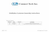 CTIX-00482(0.02) OrbittyBox Customer Assembly Instructionsconnecttech.com/pdf/OrbittyBox_Customer-Assembly-Instructions.pdf · cover assembly sma cable assemblies w/hardware; qty.