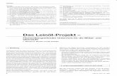 Das Leinöl-Projekt- - xn--studel-cua.deäudel.de/schriften_LS/113 Das Leinoelprojekt_F.pdf · tical analysis of the documentation of thresholds limit values. Ame ... Das Leinöl-Projekt-Fächerübergreifender