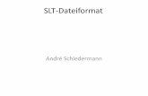 André Schledermann - Arbeitsbereich Technische Aspekte ... · •Speicherarten der STL-Formate •ASCII STL-Format // Sehr großer Speicherbedarf •Binary-STL-Format // Deutlich