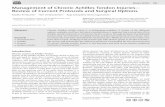 Management of Chronic Achilles Tendon Injuries— Review of ... · 110 Chronic Achilles Tendon Injurieseriasamy et al.P Indian Journal of Plastic Surgery Vol. 52 No. 1/2019 calcaneal