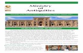 Ministry of Antiquities - egyptologyforum.org · 01.01.2017 · Ministry of Antiquities Newsletter - Issue 8 - January 2017 3 • Steel and concrete work of the museum construction