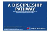 A DISCIPLESHIP PATHWAY - gnjumc.org · For instance, if your categories are “community, growing, serving,” you might list a Bible study under the category of “growing,” but
