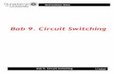 Bab 9. Circuit Switching - isramrasal.staff.gunadarma.ac.idisramrasal.staff.gunadarma.ac.id/Downloads/files/39963/Circuit+Switching.pdf · Komunikasi Data 2/total Outline •Konsep
