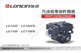 C165F - LC165FD - LC170F - LC170FD MOTOR LONCIN … - LC165FD - LC170F... · no. partno. lc170f(d) 10 103299-t000010 ( ) nut , special 1 11 375100-t040000 ( ) flywheelcomp (1) lc170f(d)