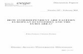 HOW INTERDEPENDENT ARE EASTERN EUROPEAN cege/Diskussionspapiere/DP187.pdf · 1 Introduction Since the