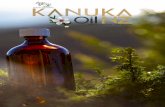 Flyer 2019 1 - kanukaoilnz.com · Acne Add a few drops of Kanuka oil to your face wash or shower gel. The anti-bacterial action helps with acne. Aromatherapy The scent of Kanuka oil