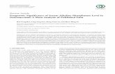 Review Article Prognostic Significance of Serum Alkaline ...downloads.hindawi.com/journals/bmri/2015/160835.pdf · Review Article Prognostic Significance of Serum Alkaline Phosphatase