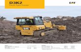 AEHQ6685-00, Cat D3K2 Track-Type Tractor Specalog · Track-Type Tractor with Stable Blade delivers a smooth inish grade with less operator effort. Stable Blade senses ground conditions