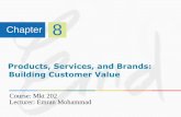 Products, Services, and Brands: Building Customer Value · Industrial products Supplies and services Supplies are the convenience products of the industrial field because they are
