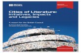 Cities of Lieaturt er: Initiatives, Impacts and Legacies · has, at the time of writing, 180 designated cities from 73 countries, covering seven creative fields: Crafts & Folk Art,