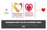 ROMANIAN HEART FAILURE AWARENESS WEEKS · insuficienta cardiaca. Online activities Dedicated newsletter for heart failure sent to cardiologists, members of Romanian Society of Cardiology.