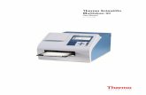 Thermo Scientific Multiskan GO.pdf · About This User Manual Safety symbols and markings Thermo Fisher Scientific Thermo Scientific Multiskan GO User Manual 5 A black label with the