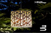 Ulu - davidtrubridge.com · Its shape mimics the leaf of a Tahitian tree, its form that of a standard drum lightshade. Ulu is the Tahitian name for the breadfruit tree. The design