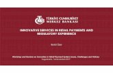 Innovative Services in Retail Payments & Regulatory Experience fileActors in the Retail Payments Area Retail Payments Landscape in Turkey 4 1) CommonRules 2) At least3 participants