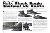 Wear Testing the Haix Black Eagle Tactical 20 Bootsstatic.haix.com/usa/nl/102616-policemag/images/POLI_34-39-1.pdf · from each agency were interviewed by phone to determine if 10