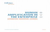 HUMAN AMPLIFICATION IN THE ENTERPRISE - Infosys · External Document 2017 Infosys Limited 3 HUMAN AMPLIFICATION IN THE ENTERPRISE AUTOMATION. INNOVATION. LEARNING. CONTENTS INTRODUCTION