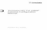 TruVision HD-TVI 1080P Camera Configuration Manual · TruVision HD-TVI 1080P Camera Configuration Manual 3 Programming Once the camera hardware has been installed, the camera can