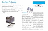 Surface Finishing - m-d-s.co.za · Surface Finishing tools, techniques and tips The art of inishing takes years of experience to perfect. Here are some basic principles and techniques
