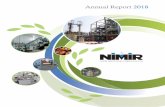 Annual Report 2018 - nimir.com.pk · 2 Nimir Industrial Chemicals Ltd. COMPANY INFORMATION Board of Directors Mr. Abdul Jalil Jamil - Chairman Mr. Zafar Mahmood - Chief Executive