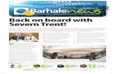 Back on board with Severn Trent! - Barhale · Our Values •e put safety at the top of every W agenda • Good communication is Important in everything we do • We are focused on
