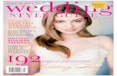Wedding Style Guide - Spring 2009 style guide t he s tyle page n o:78 the style wedding style guide