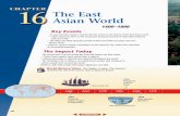 The East Asian World - Social Studiessocialstudiesmatter.weebly.com/uploads/6/5/2/6/65263487/chapter16.pdf · 482 The East Asian World 1400Ð1800 Key Events As you read this chapter,