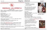 Sigma - Aldrich Gianatassio1 · - Aldrich goes public - The company grows via acquisitions and mergers - Launch of the famous Aldrichimica Acta -The Aldrich catalog gets a new persona