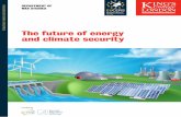 The future of energy and climate security - kcl.ac.uk · We promote and sustain liberal democracy, constitutional legacy and the social market economy. The Konrad Adenauer Foundation