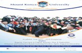 Mount Kenya Universitymkuacke/images/pdfdocuments/Prospectus 2017.2018 Final... · With an emphasis of Science, technology and humanities, Mount Kenya University offers an all rounded
