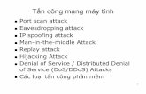 Tấn công mạng máy tính - Khoa CNTT-HVKTQSfit.mta.edu.vn/files/DanhSach/07TanCongMang.pdf · Tấn công mạng máy tính Port scan attack Eavesdropping attack IP spoofing
