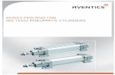 SERIES PRA AND TRB ISO 15552 PNEUMATIC CYLINDERS · Series PRA and TRB Pneumatic ISO 15552 Cylinders The next generation of ISO cylinders from AVENTICS The Series PRA and TRB cylinder