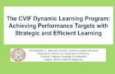 The CVIF Dynamic Learning Program: Achieving Performance ... · Compilation of all activities, ... Science Math Eng Fil Makabayan Total no. of Questions 878 843 786 842 1541 4890