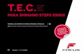 TAYLORED ENERGY CONCEPT PARA SHIMANO STEPS E8000 · t.e.c. para shimano steps e8000 manual de instrucciones original pedelec | es versión 1 i 21.12.2016 epac electrically power assisted