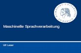 Maschinelle Sprachverarbeitung - Institut für Informatik · signalling pathway was involved in Z -100-induced repression of HIV-1 replication in MDMs. These findings suggest that