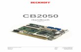 CB2050 - ftp.beckhoff.comftp.beckhoff.com/.../ipc/embedded-pc/industrial-motherboards/cb2050de.pdf · Soweit das beschriebene Motherboard als Bestandteil eines Industrie-PC der Beckhoff