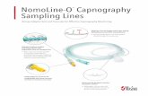 NomoLine-O Capnography Sampling Lines · NomoLine-O ™ Capnography Sampling Lines Airway Adapter Sets and Cannulas for Effective Capnography Monitoring Ergonomically designed cannulas