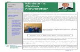 Minister’s - Agriculture · Minister’s Online Newsletter December 2016 Page 2 → IMPORTANT DATES Page 1 Welcome to the latest edition of my Ministerial Newsletter. The work in