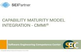 CAPABILITY MATURITY MODEL INTEGRATION - CMMI · Organizations using CMMI have predictable cost, schedule, and quality— business results that serve as discriminators among their