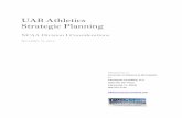 UAB Athletics Strategic Planning - sports.cbsimg.netsports.cbsimg.net/images/.../UAB-Athletics-Strategic-Planning-Study-CBS... · altering UAB’s Intercollegiate sports offerings