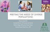 Meeting the Needs of Diverse Populations/media/Files/Activity Files/Disease/NCPF/2017-Feb13...MEETING THE NEEDS OF DIVERSE POPULATIONS Melinda Stolley, PhD Associate Director of Prevention