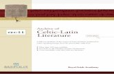 Archive of Celtic-Latin Literature - BREPOLiS · Archive of Celtic-Latin Literature More than four hundred and fifty Latin works by over a hundred known and unknown authors, spanning