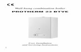 PROTHERM 23 BTVE - boilermanuals.org.uk 23 BTVE.pdf · 2 PROVITHERM 23 BTVE Dear Customer, You have become an owner of a wall-hung combination boiler. The boiler PROVITHERM 23 BTVE