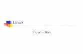 linux - web.sonoma.eduweb.sonoma.edu/users/f/farahman/sonoma/courses/es465/lectures/linux/linux.pdf · Linux Platform ! A Linux shell, also called "the command line“! Provides the