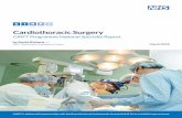Cardiothoracic Surgery - gettingitrightfirsttime.co.uk · 17 Review the list of complications and comorbidities for cardiothoracic surgery, so that only codes that are genuinely relevant