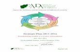 Strategic Plan 2011-2014 - aada.org.af Strategic Plan 2011-2014.pdf · Dr. Shabon, President/CEO of AADA facilitating the Strategic Planning Workshop 2011-2014 3 YEARS 2011 Agency