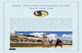 Choose Tibet Private Tour Packages: The Best Way to Travel Tibet