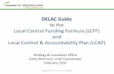 Local Control Accountability Plan (LCAP) Engagement Plan · học mà các quyết định thật sự được thực hiện và việc chỉ đạo các nguồn tiền nơi có